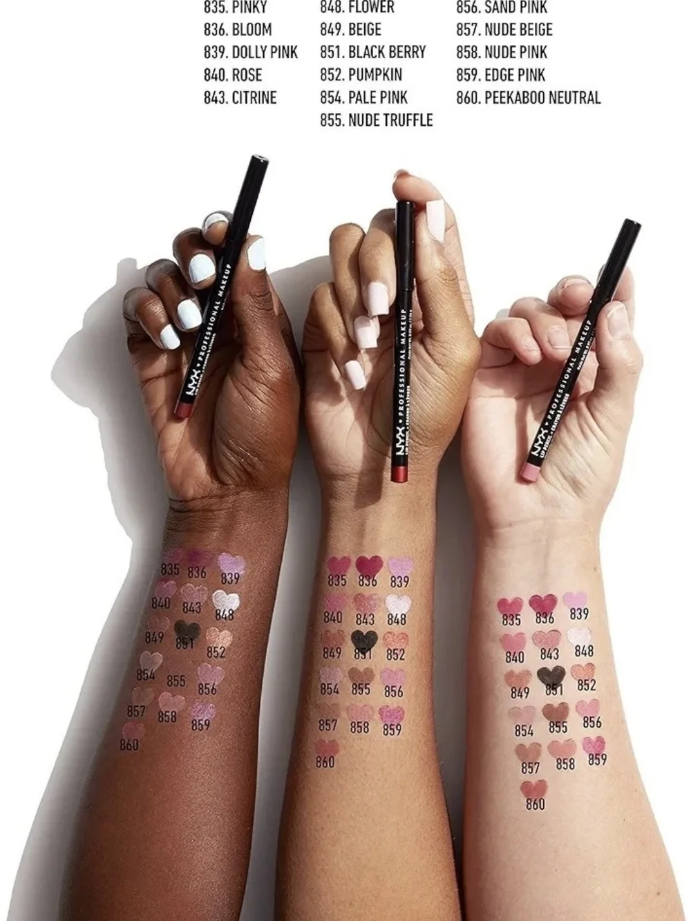 NYX Lip Liner Pencil Flower SPL848